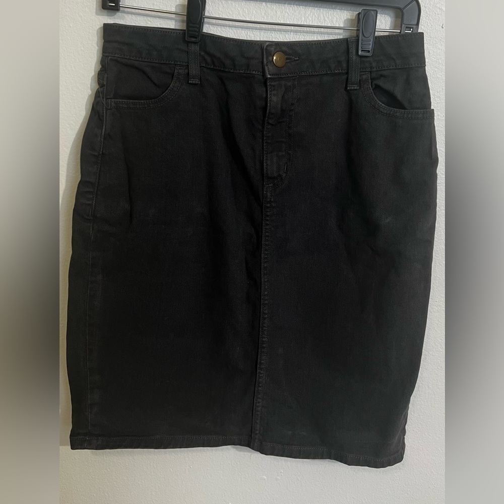 American Apparel Black Pencil Skirt
